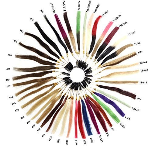 Un Colore Anello con 43 Campione Extension Capelli...
