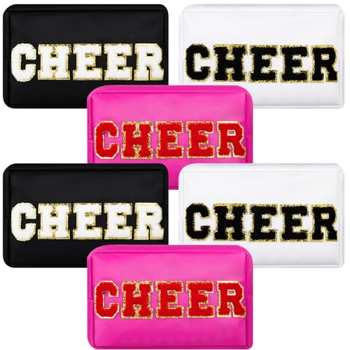 Hillban 2 Pcs Nurse Week Gift Makeup Cosmetic Bag Nurse Appreciation Clear Chenille Letter Bag Toiletry Zipper Pouch Waterproof Travel Purse Survival Kit Medical Accessories