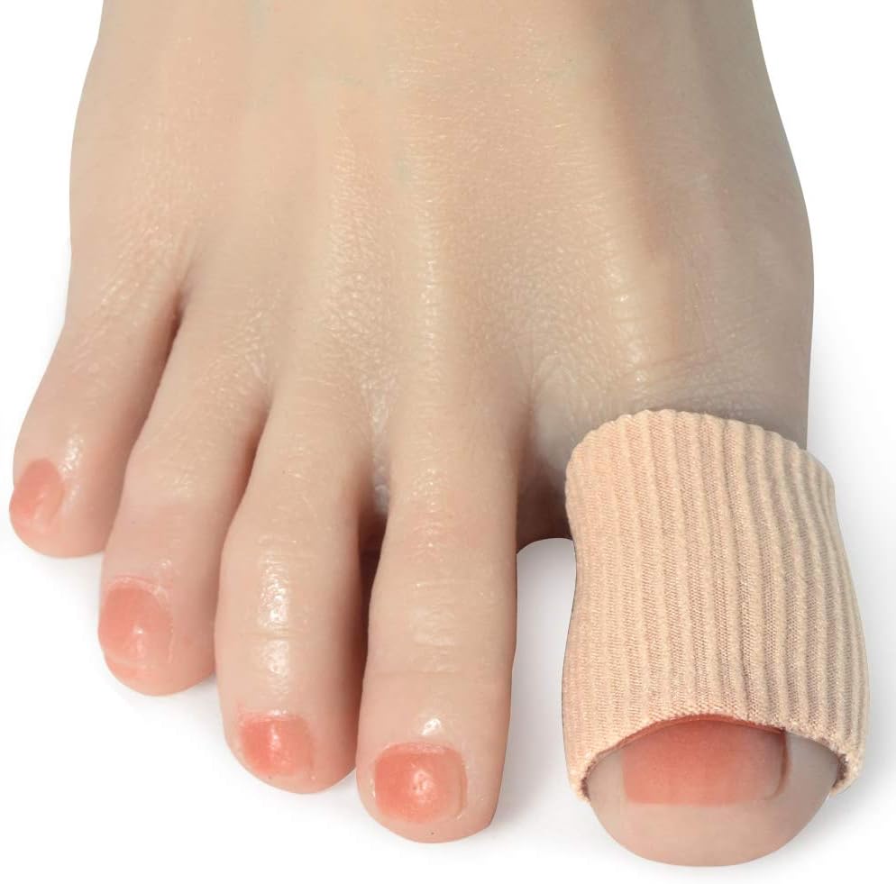 DYKOOK Cuttable Toe Tubes (5 Packs) Big Toe Protectors Made of Elastic