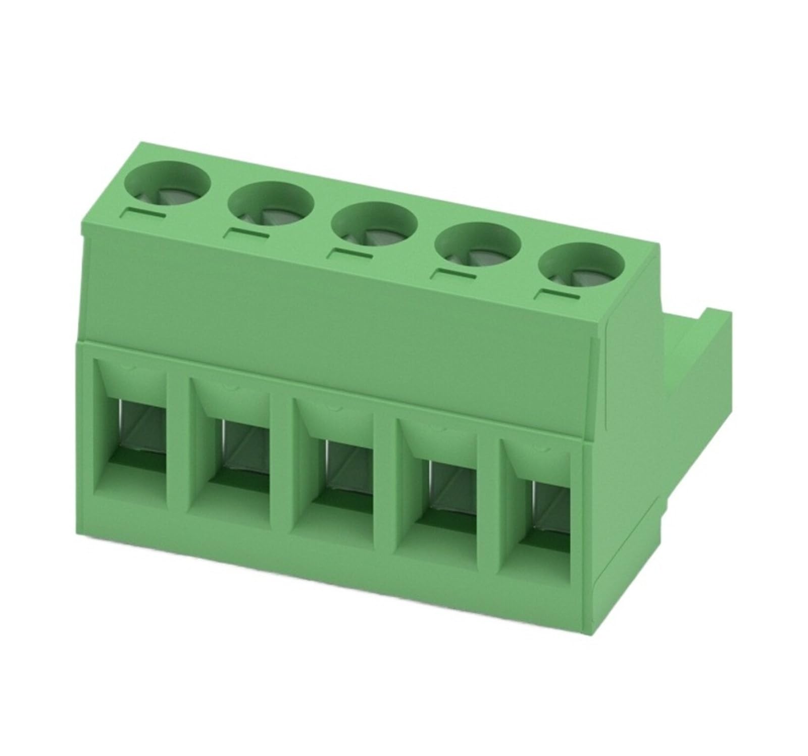 Conector enchufable MSTB de 5 posiciones para bloques de terminales electricos