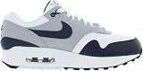 Nike Men's AIR MAX 1 LV8 Running Shoe, White Obsidian Wol… - 3