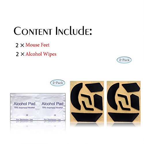 Quartet Trade Mouse Skatez / Mouse Feet For Logitech G903 Gaming Mouse(Thicker Version 0.7Mm) #TOP4