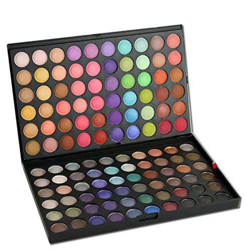 Joyeee 120 Naked Eyeshadow Palette, Highly Pigmented Warm Color Makeup Palettes Sweatproof Matte Pearl Shimmer Eye Shadow For Eye Makeup, Pink Purple Smokey Black Eyeshadow Makeup Pallet #3 #TOP7