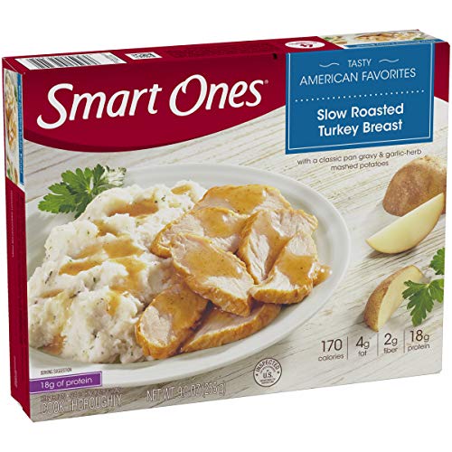 Smart Ones Tasty American Favorites Slow Roasted Turkey Breast Frozen Meal (9 Oz Box) #TOP2
