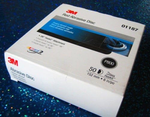 3M HOOKIT 6" RED 800 DA sand paper P800 PSA 1187 01187