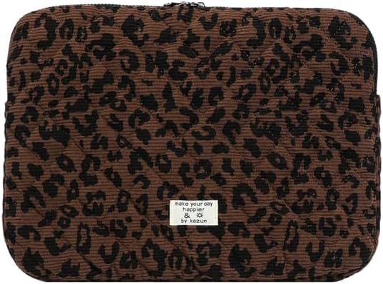 Funda acolchada para portátil Leopard 15 pulgadas miniatura 1
