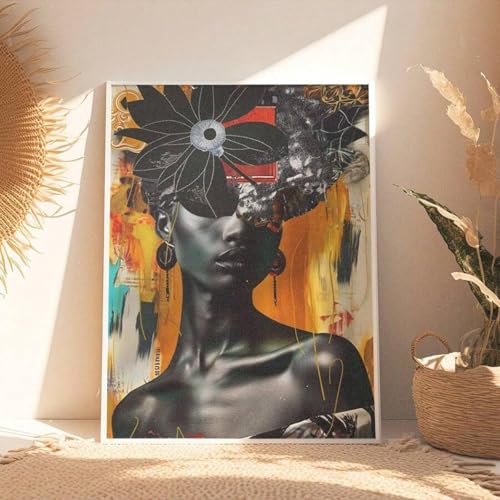 Œuvre d'art esthétique peinture sur toile de fleurs impression haute définition pour salon