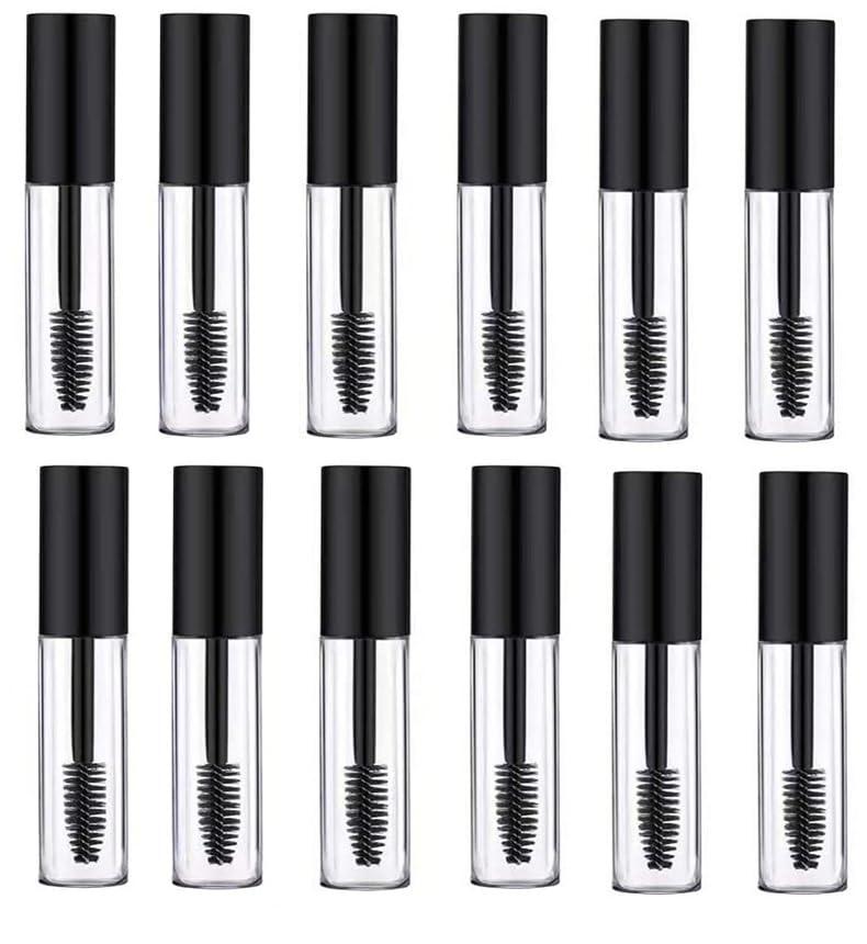 Hunky Dory 12pcs 5ml Empty Mascara Tubes Eyelash Serum Tubes and Eyeliner Tubes Eyelash Cream Container Bottle, Liquid Eyeliner Mascara Container-image-32