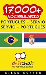 Capa de 17000+ Português - Sérvio Sérvio - Português Vocabulário (ChitChat WorldWide)