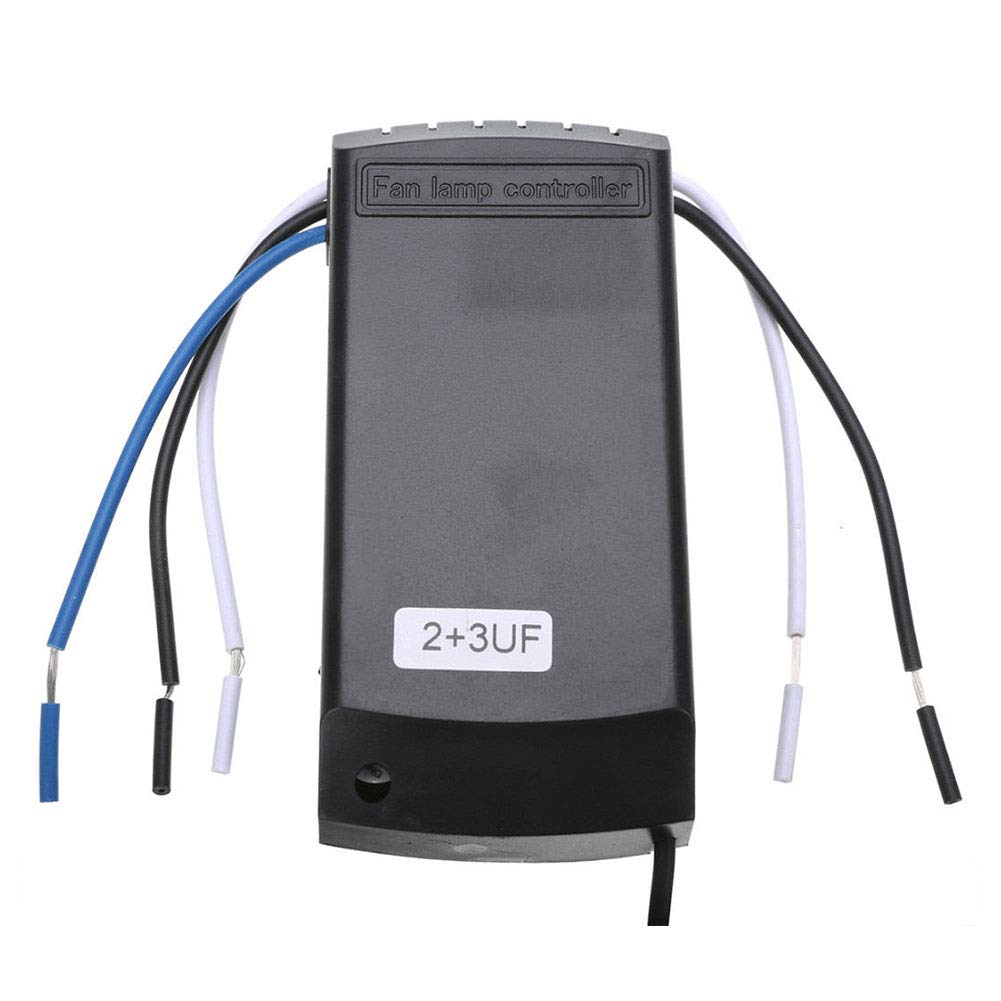 Wireless Ventilatore Lampada Telecomando Kit Universale Soffitto Luce Controllo 3 Velocità e 4 Timer,Ventilatori Ricevitore Lampada Ventilatore a Soffitto Telecomando Kit Per Casa, Ufficio, Hotel
