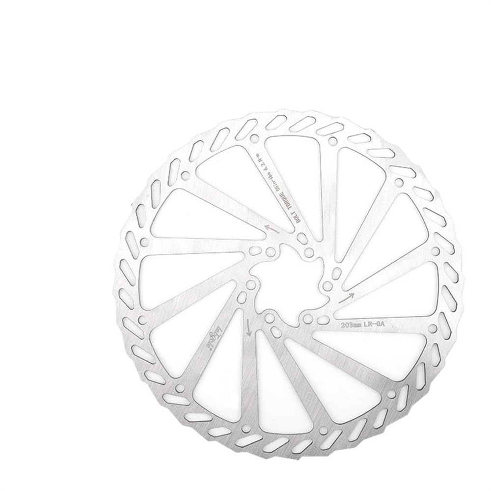 Frein a disque VTT 203mm rotor acier inoxydable pour vélo de montagne et route
