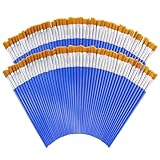 100PCS Paint Foam Brushes for Walls, Paint Brushes for Acrylic Painting, Paintbrushes for Adults, Versatile for All Ages.