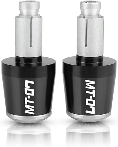 Miniatura 4 de Extremos de manillar de motocicleta para Yamaha MT-07 MT07 2018-2020 2021 2022 2023 78''22MM Agarres de manillar Tapas Extremo equilibrado extremo