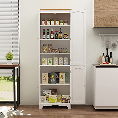 Yusong 72'' Tall Kitchen Pantry Freestanding Storage