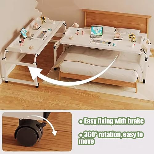 Table de lit ergonomique contre le mal de dos bureau ajustable roulettes
