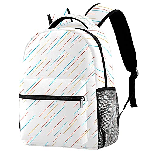 Petit sac à dos moderne avec poches pour femme, fille et garçon
