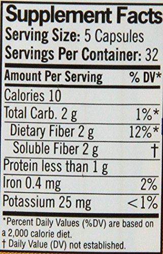 Equate Fiber Therapy, For Regularity Fiber Supplement Capsules, 160-Count Bottle - Image 4