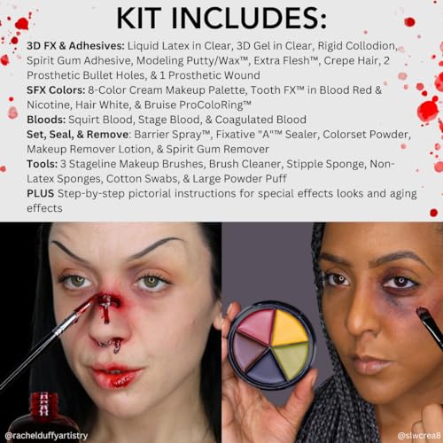 image for Mehron Makeup Special FX All-Pro Makeup Kit | Complete Professional St