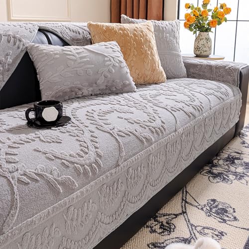 Coussin de canapé en fourrure lavable pour canapé modulable 4 places - 2