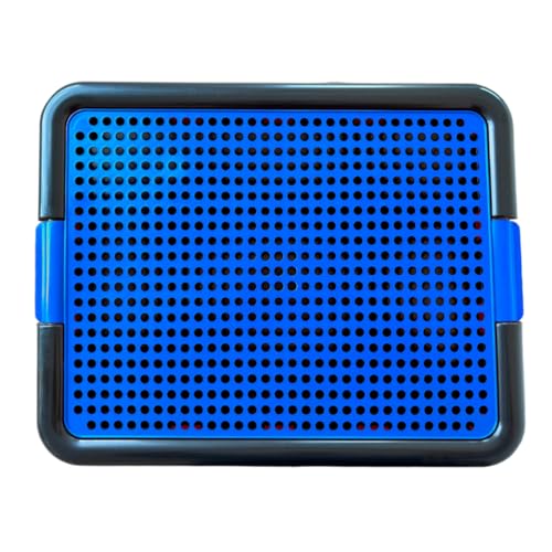 Kit sanitário pet tapete higiênico + xixi stop + pipi certo (Azul)