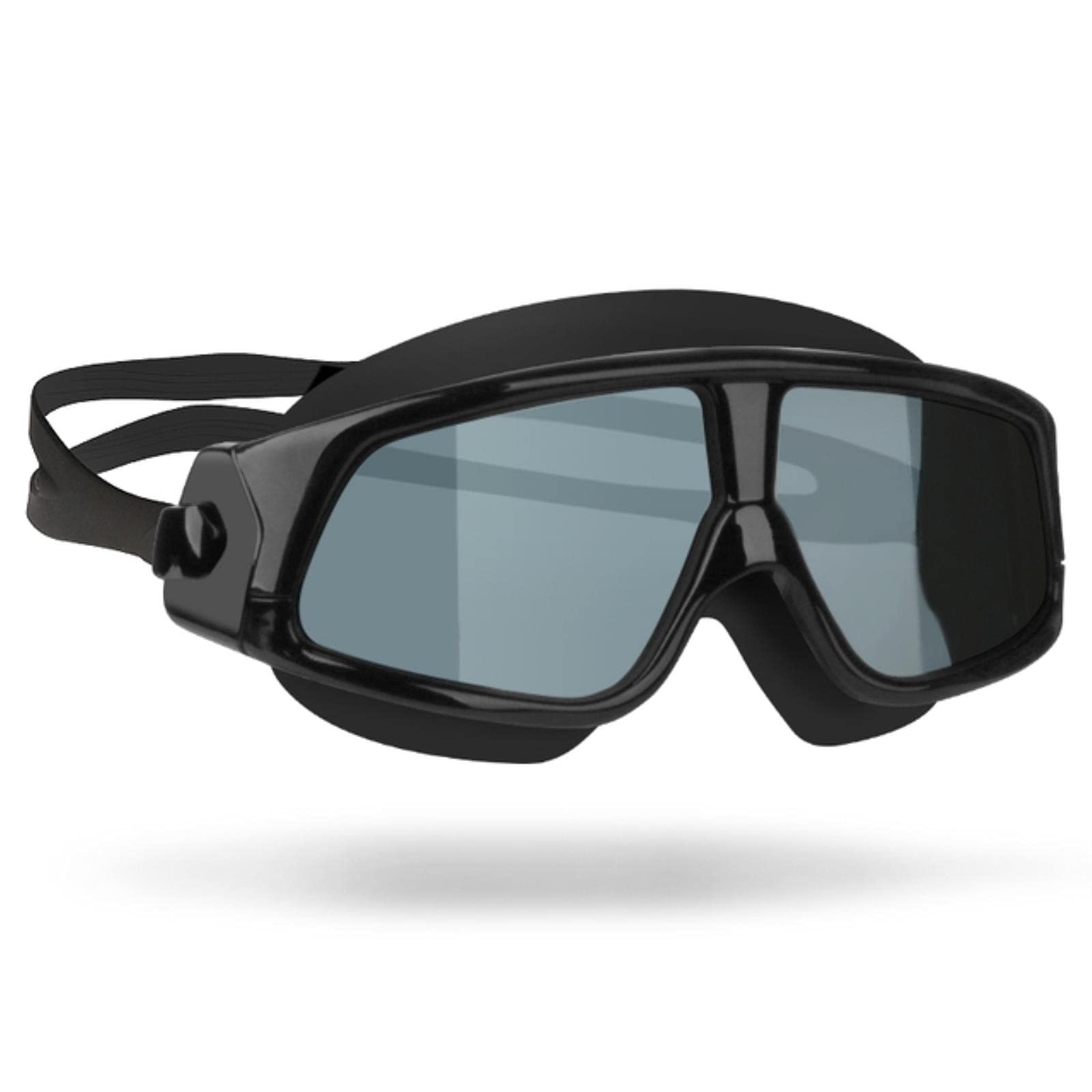 occhialini da nuoto, Occhiali da nuoto for uomo e donna, anti-appannamento, UV, montatura grande, for adulti, sportivi, impermeabili, in silicone