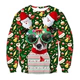 Les pulls de Noël peuvent être lavés à la main ou en machine. Veuillez vérifier attentivement le tableau des tailles sur le côté gauche ou les tailles dans la description détaillée ci-dessous avant d'acheter et choisissez la taille qui convient à votre enfant