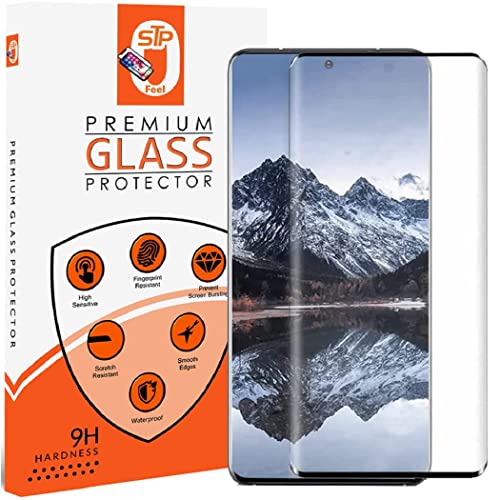 Image of UV Premium Tempered Glass Screen Protector Guard Compatible For Samsung Galaxy S22 Plus / S23 Plus (6.6 Inch, Pack of 1) Full Adhesive UV Curved Case Friendly HD Clarity