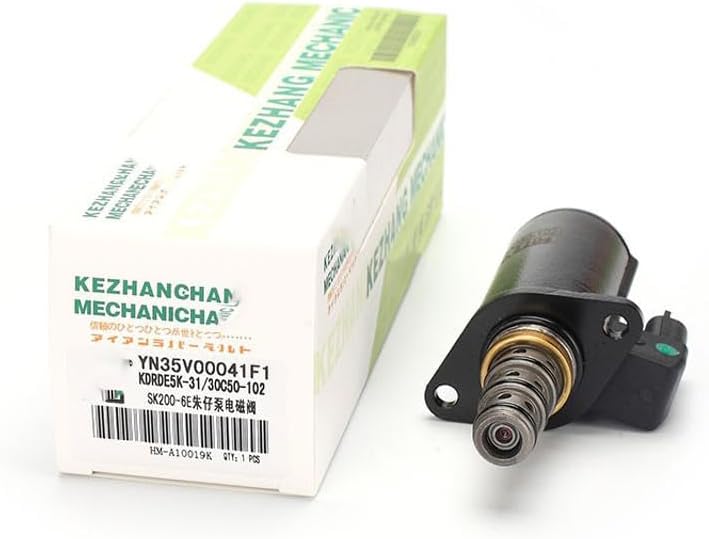 Solenoid Valve KDRDE5K-31 30C50-102 YN35V00041F1 SKY5P-17-A 15644 Hdnverys Fits for KOBELCO SK200-6E Excavator
