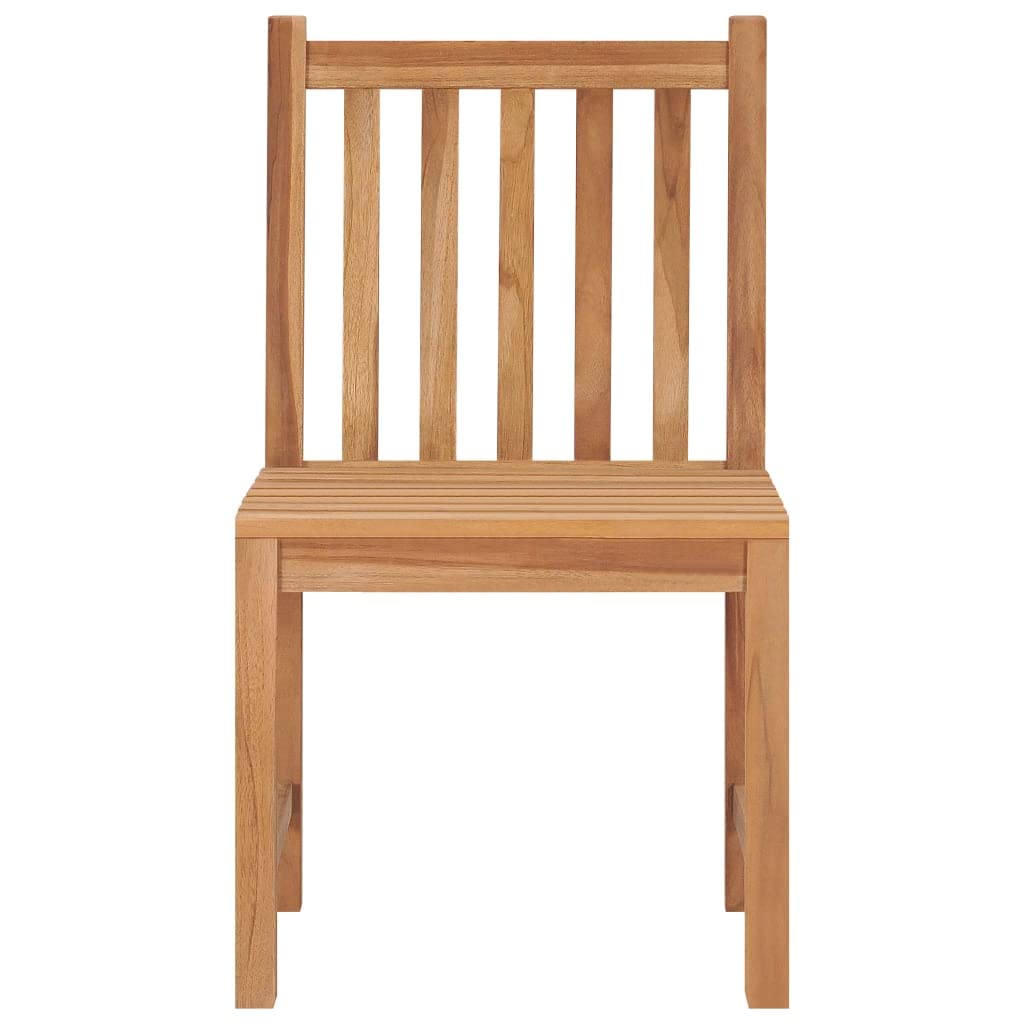 El juego de 6 sillas de jardín de madera con cojines de madera maciza de teca garantiza un asiento estable y cómodo para tu terraza o jardín.