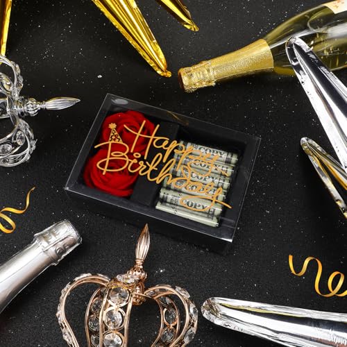 Tirelire pour cadeau en espèces CroBlissful : coffret anniversaire chic