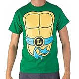Teenage Mutant Ninja Turtles TMNT Mens Costume T-Shirt (Blue, X-Large)