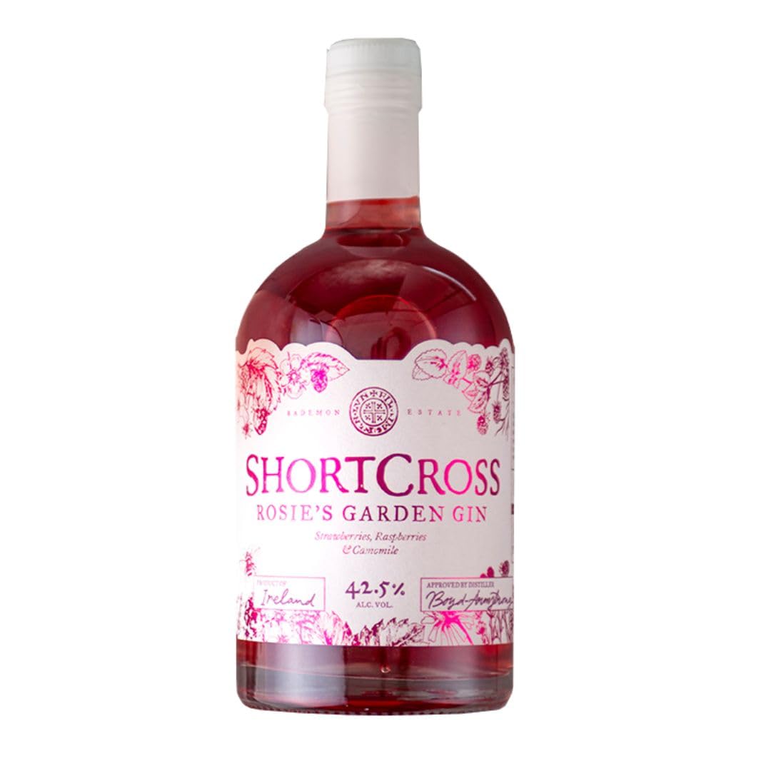 Shortcross Gin Pink/Lavender Shortcross Rosie's Garden Flavoured Gin
