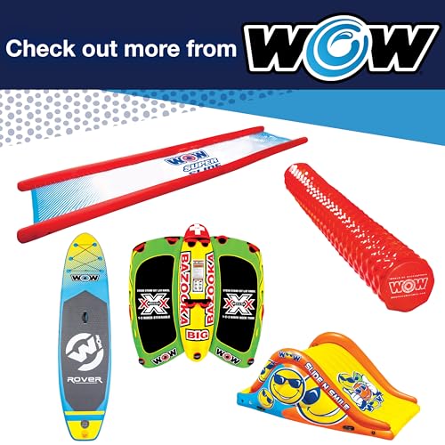 Image of WOW Sports Electric Air Inflator, Air Pumps for Inflatables, Towables and Others, Comes with DC Power Adapter and Cord, 1.0 PSI