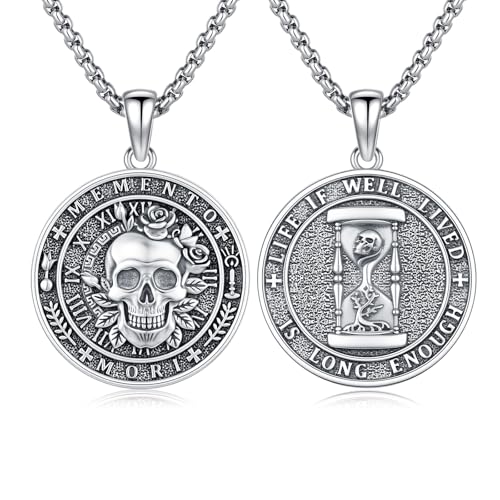 Adnix Memento Mori�l�b�N���X�A925�X�^�[�����O�V���o�[�AMemento Mori�y���_���g�A�X�J�������v�����̎��A�J���y�f�B�G���X�g�C�V�Y���A�j���p�n���E�B���W���G���[