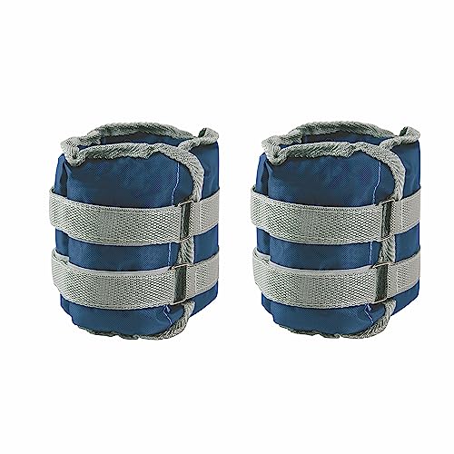 FitLover Gewichtsmanschetten für Knöchel und Handgelenke, verstellbar, 2 Stück