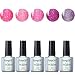 Nail Polish UV LED Neon Bling Gel Nail Art Starter Kit Soak Off 5PCS FairyGlo 10ml 001