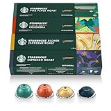 Starbucks by Nespresso Vertuo, Favorite Variety Pack Coffee & Espresso, 40-count Coffee and Espresso Pods, Brews 7.8 oz and 1.35 oz.