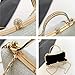 Imagen de RPAEOY Bolso Mujer Fiesta Elegante Cadena Vintage Embrague Crossbody Monedero Noche Novia Boda Cóctel Baile Fiesta Plateado