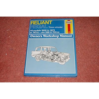 Reliant Regal Three Wheeler Owner's Workshop Manual