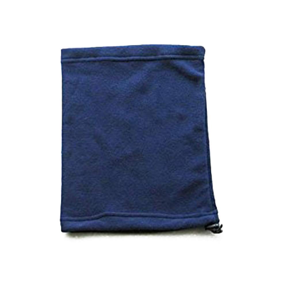 3 In 1 Thick Heat Trapping Thermal Neck Warmers Gaiters Fleece Snood Scarf Hat Windproof Soft Muffler For Men Women BlueStrong and Long-Lasting