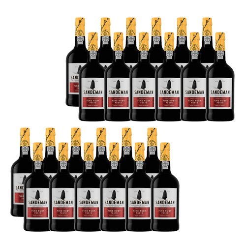 Sandeman Ruby - Vino de Oporto - Paquete de 24