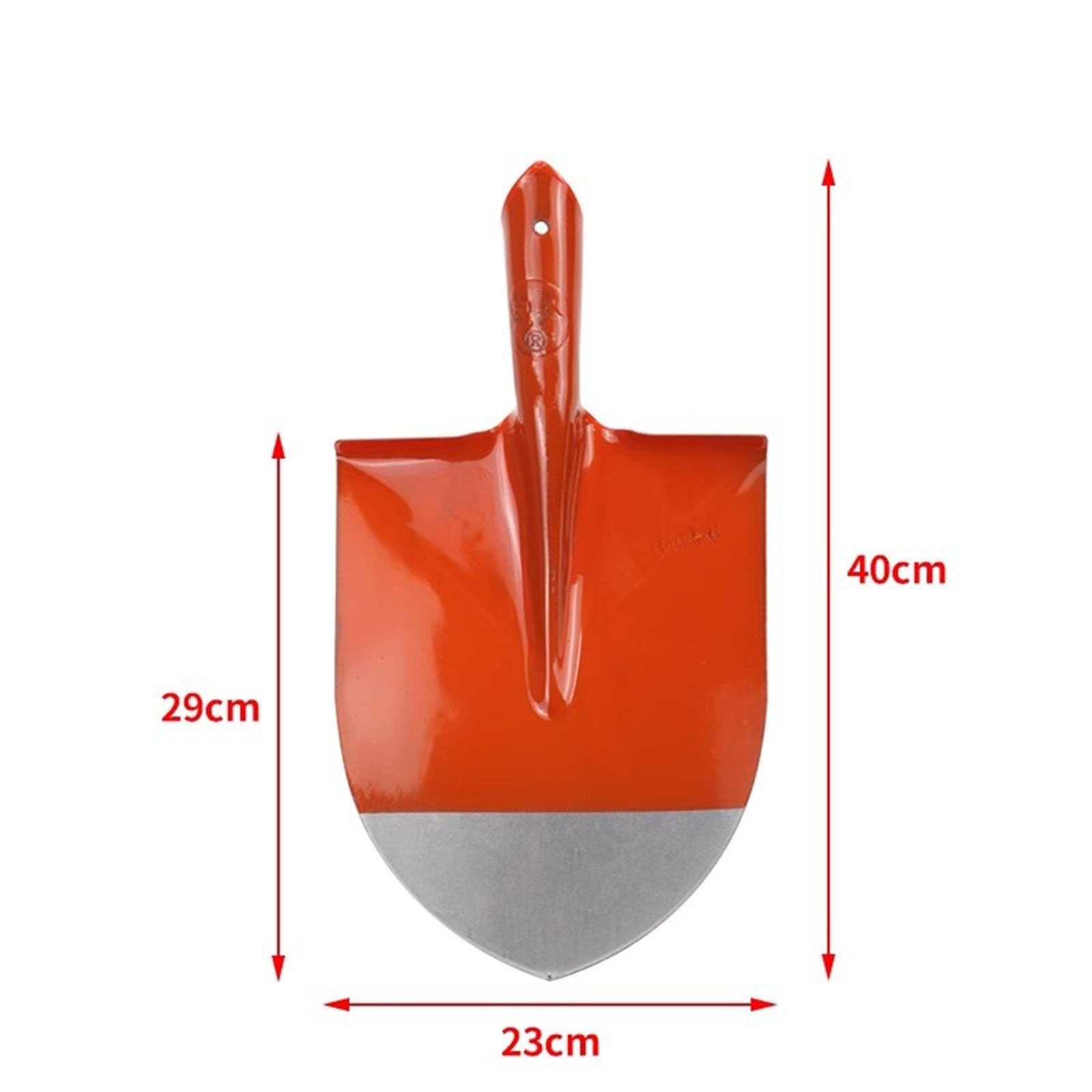 Pala para nieve, pala para exteriores, pala de acero al manganeso, pala para cavar y aflojar, herramientas de jardinería para protección contra inundaciones, pala para quitar nieve y romper el hielo