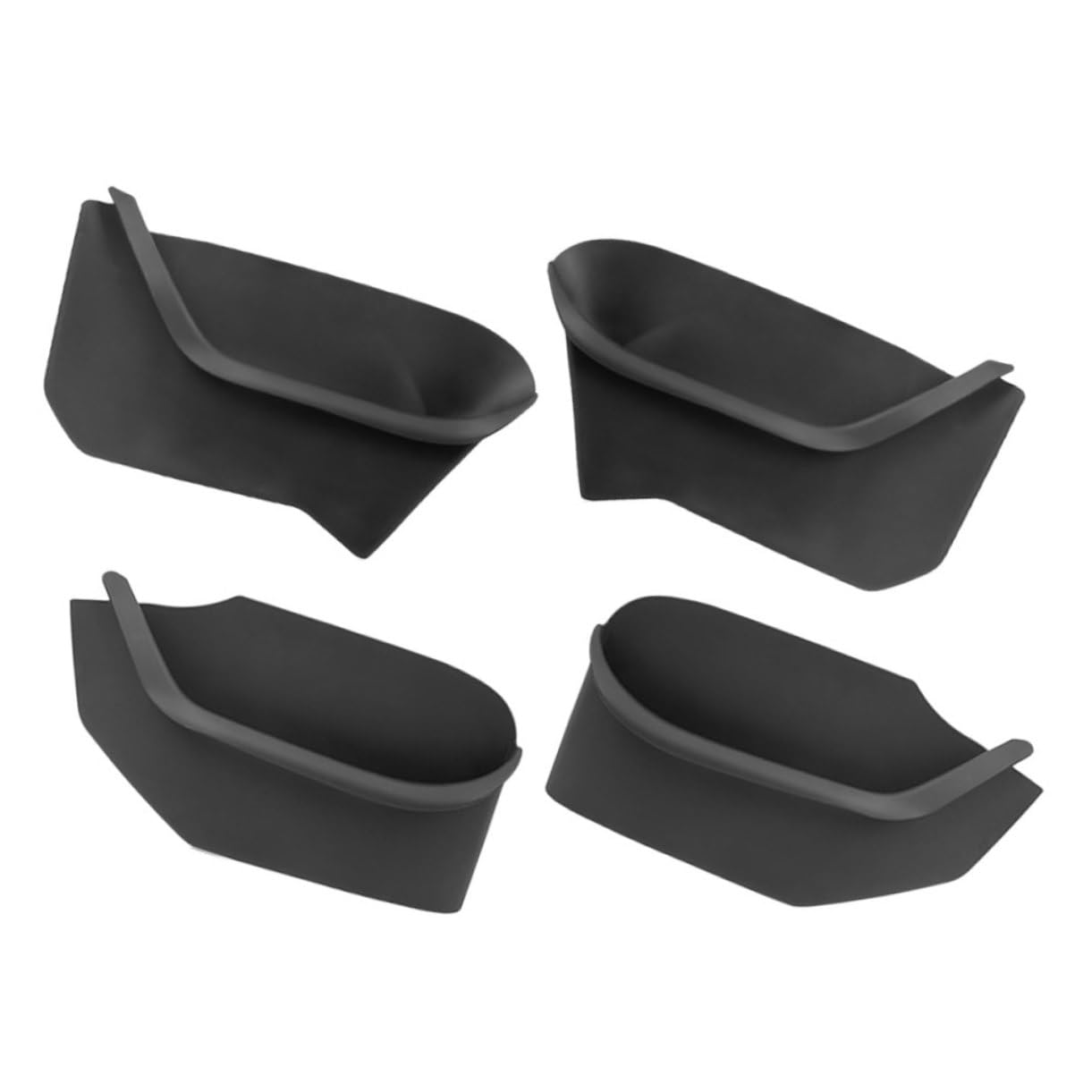 Organisateur de porte de voiture Modèle Y Cabilock | Boîte de rangement latérale auto 4 pièces