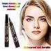 Apooliy Liquid Eyebrow Pen, Waterproof Microblading Eyebrow Pencil with a Micro-Fork Tip Applicator, Creates Natural Looking Brows Effortlessly