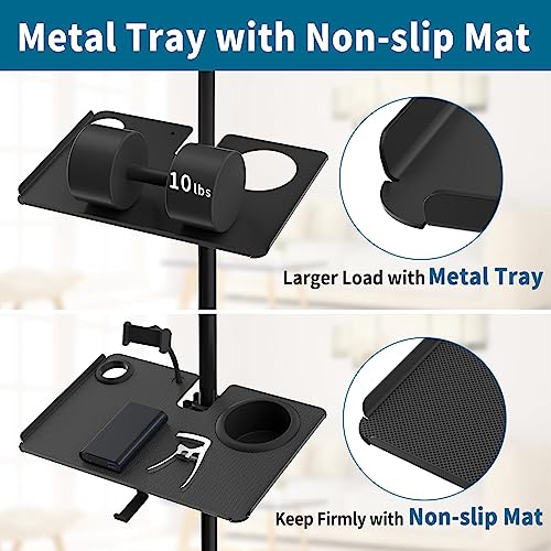 Multi-Functional Microphone Stand Tray with Phone Holder - Image 2