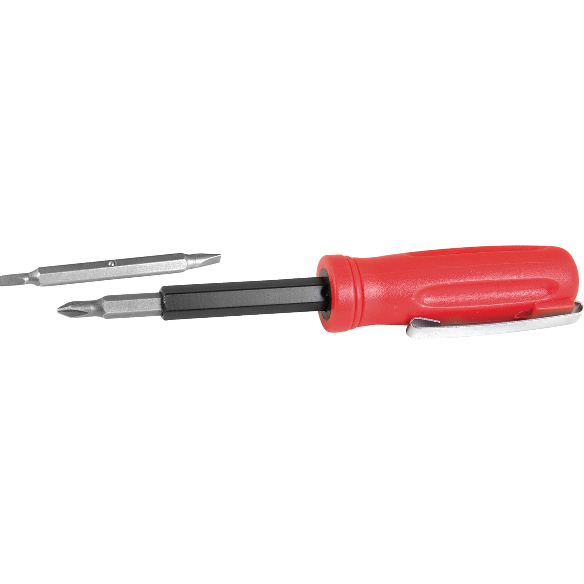 PERFORMANCE TOOL W3207 Destornillador de bolsillo 4 en 1 (Phillips y ranurado)