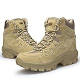 3. Military Boots Fit Well & Comfortable - Die Militärstiefel sind weich und atmungsaktiv, passen sehr gut zu Fuß, tragen den ganzen Tag bequem und halten die Füße trocken nach langer Zeit zu Fuß. Das Militär-Boot ist leicht zu tragen mit und der Dschungel-Boot-Kragen könnte Ihre Knöchel gut schützen, Menschen, die die Militärstiefel alle trägt gesagt haben, dass sie es für richtig gut und sind sehr komfortabel ..