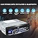 Alondy Single Din Car Stereo with CD/DVD Player | Bluetooth | FM/AM/RDS Radio | USB SD AUX Audio Receiver