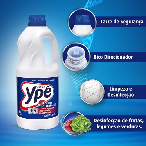 Ypê Água Sanitária 2L