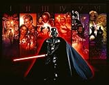 Star Wars - Mural Saga Collection I-VI Poster 36 x 24in